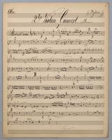 2tes Violin-Concerto - Parts: Oboe,
