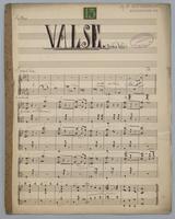 Valse [for] Piano : Broken Vows : [no.] 15
