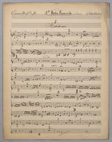 2tes Violin-Concerto - Parts: Clarionette 2,