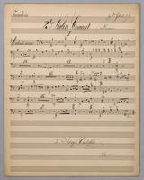 2tes Violin-Concerto - Parts: Trombone,