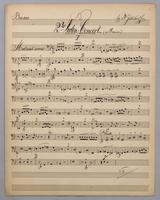 2tes Violin-Concerto - Parts: Basso,