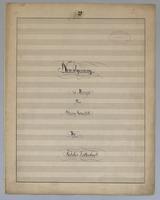 Nachtgesang : [no.] 2 - Parts: Violino 1