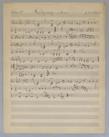 Nachtgesang : [no.] 5 - Parts: Violino 2