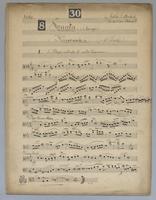 Sonata : [no.] 30 - Parts: Viola,