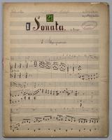 Sonata : [no.] 21 - Score,