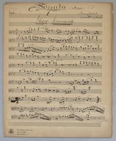 Sonata : [no.] 37 - Parts: Viola,