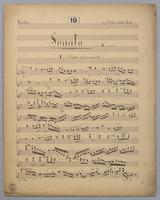 Sonata No. 19 - Violin,