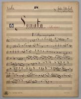 Sonata : [no.] 28 - Parts: Viola,