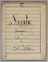 Sonata : [no.] 30 - Score,