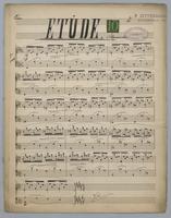 Etude : [no.] 10 : Appassianato : [for] piano : [in Gb major]