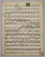 Etude : [no.] 14 : in Bb Major : Stacato : [for] Piano