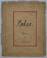 Valse : for Piano : [in F major]