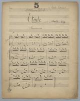 Etude : [no.] 5 : in Ab Major : Woggle Brig : [for] Piano