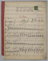 Etude : [no.] 14 : The Fountain : in D Major : [for] Piano,