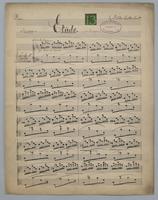 Etude : [no.] 13 : in Ab Major : Sunrays : [for] Piano