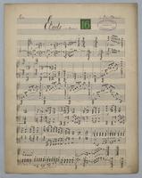 Etude : [no.] 16 : in F# Minor : [for] Piano