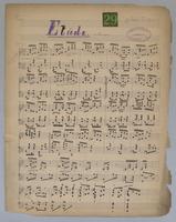 Etude : [no.] 29 : in Ab major : [for] Piano