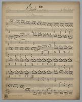 Etude : [no.] 2 : in A Minor : [for] Piano,