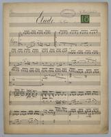 Etude : [no.] 18 : The Cave : in E Minor : [for] Piano