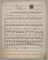 Etude : [no.] 23 : in F Minor : [for] Piano