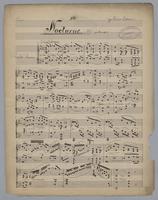 Nocturne : No. 1 : in Ab Major : [for] Piano