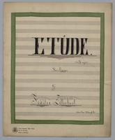 Etude : in F# Major : for Piano,