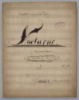Nocturne : Characteristique : I dream! I dream : Op. 176 : [in Bb major],
