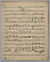 Etude : in F Major : [for] Piano