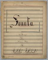 Sonata : [no.] 15 : in D Major : for Piano solo,