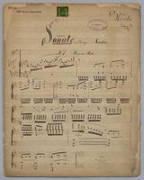 Sonate : [no.] 14 : in Db Major : Sunshine : [for] Piano,