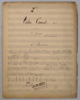 2tes Violin-Concert - Parts: Solo Violin,