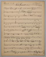 Violin Concerto in E Moll - Parts: Clarionette 1,