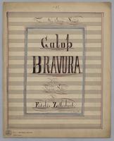 Galop Bravura : for Piano solo,