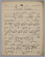 Barcarolle Fantastique : in A Minor : [for] Piano