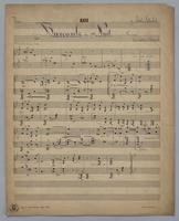 Barcarole de Nuit : in G Minor : [for] Piano,