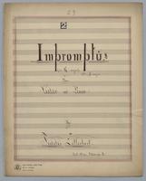 Impromptus - Score,