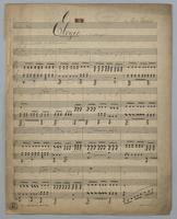 Elegie [no.] 3 - Score,