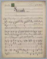 Serenade - Score