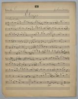 Elegie [no.] 3 - Parts: Violoncello,