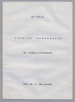 Caprice Humoresque - Parts: Violin 1