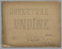 Undine Overture - Score,