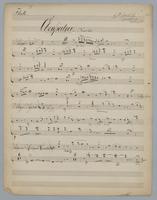 Cleopatra : Last Act - Parts: Flute,