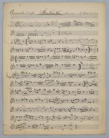 Mon vis a vis - Parts: Clarinet 1,