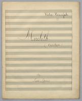 Macbeth - Parts: Viola Principal,