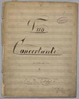 Duo Concertante - Score,