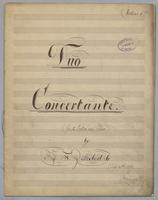 Duo Concertante - Parts: Violin 1,