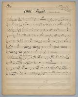 1001 Nacht - Parts: Oboe,