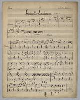 Gavotte Arabesque : [for] Piano