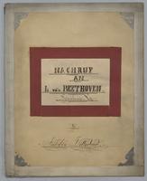 Nachruf an L. van Beethoven - Score,