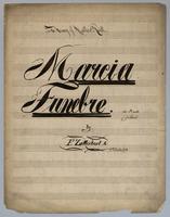 Marcia Funebre : in B Moll : for Piano,